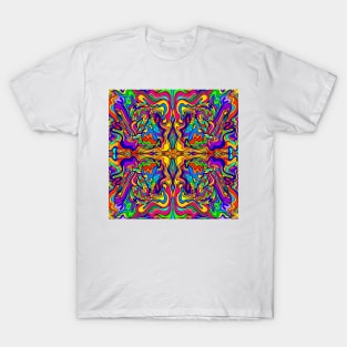 colorful surreal doodle T-Shirt